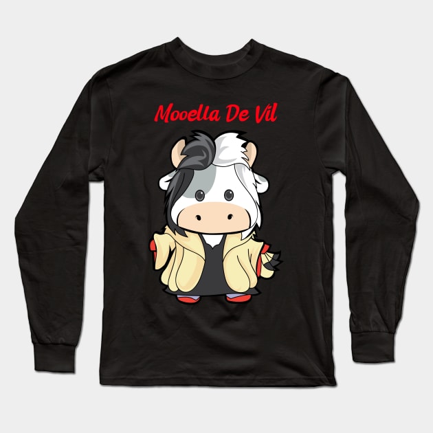 Mooella De Vil Long Sleeve T-Shirt by My Tribe Apparel